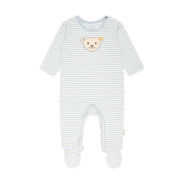 Strampler Bequem Sitzend Unisex Hellblau 44 von Steiff