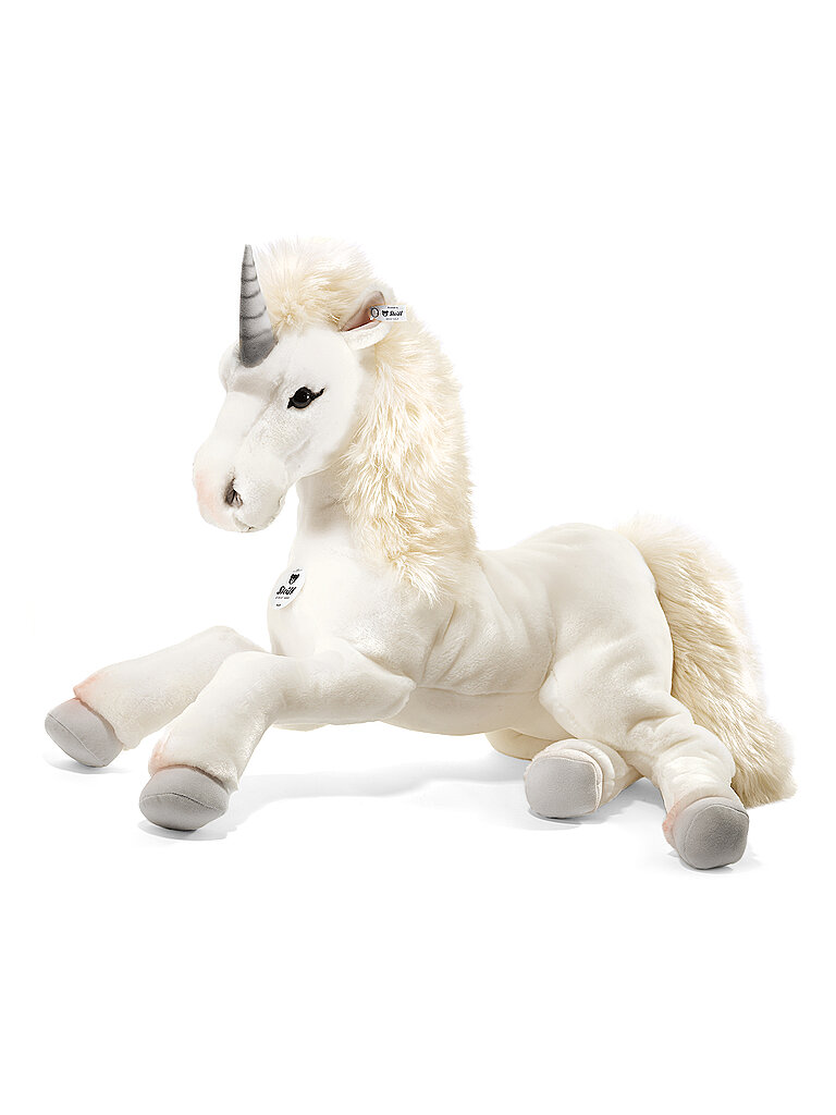 STEIFF Starly Schlenker-Einhorn 70cm weiss weiss STEIFF Starly Schlenker-Einhorn 70cm weiss weiss von Steiff