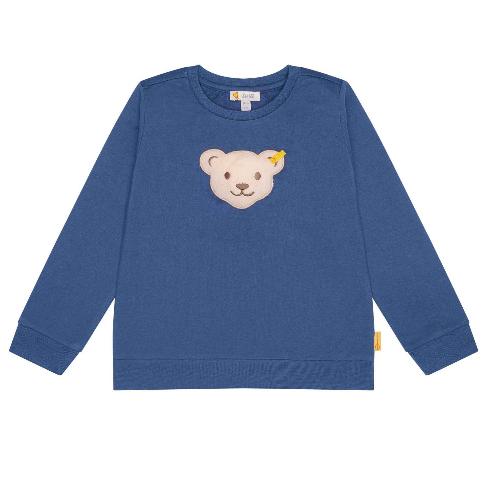 Sweatshirt Mädchen Kornblumenblau 116 von Steiff