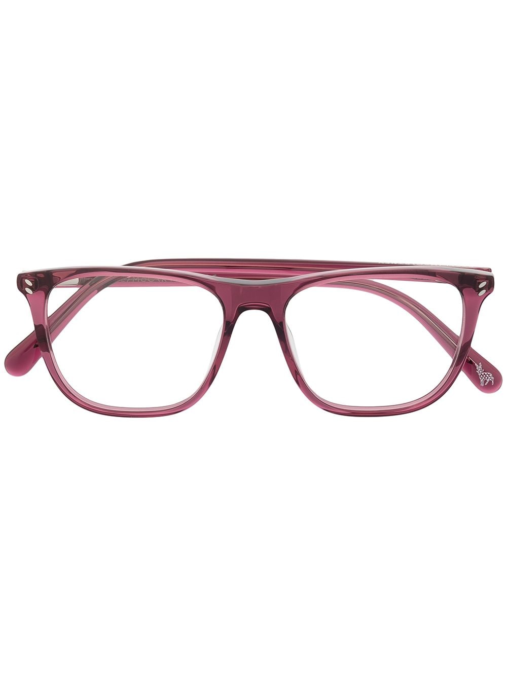 Stella McCartney Eyewear angular glasses - Pink von Stella McCartney Eyewear