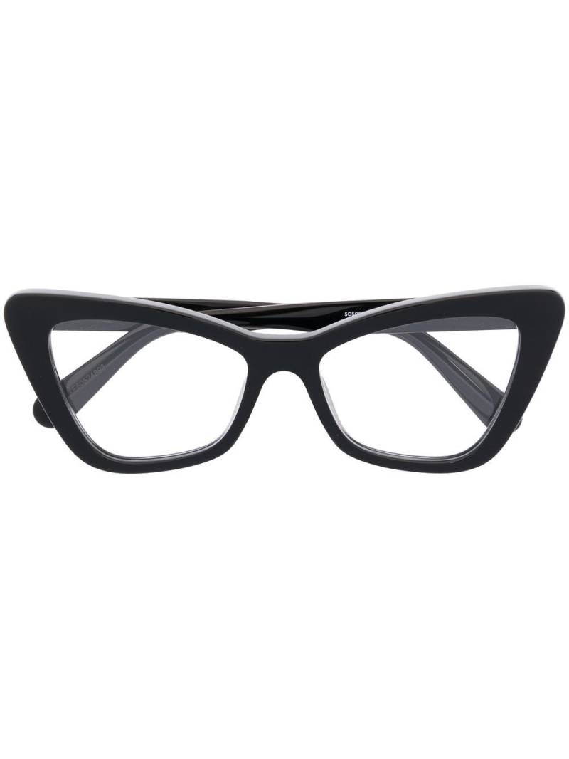 Stella McCartney Eyewear cat-eye glasses - Black von Stella McCartney Eyewear