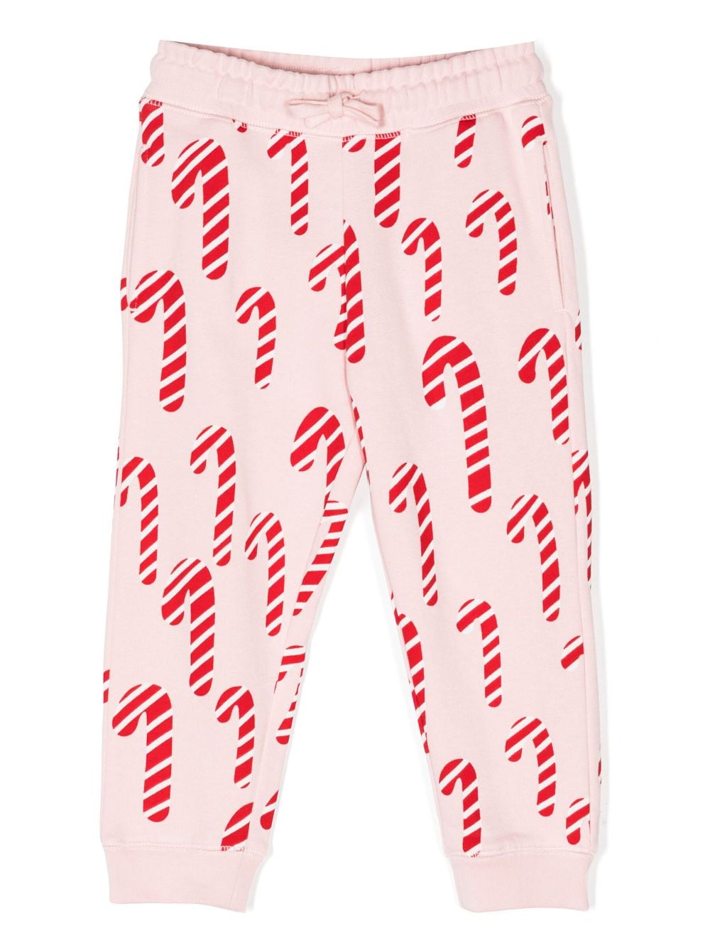 Stella McCartney Kids Candy Cane-print cotton trousers - Pink von Stella McCartney Kids