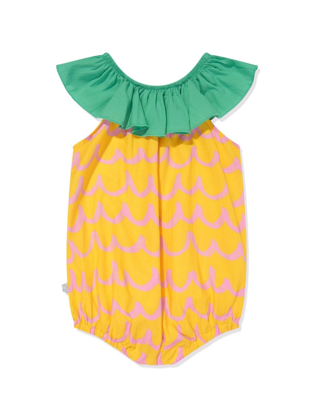 Stella McCartney Kids Pineapple organic-cotton body - Yellow von Stella McCartney Kids