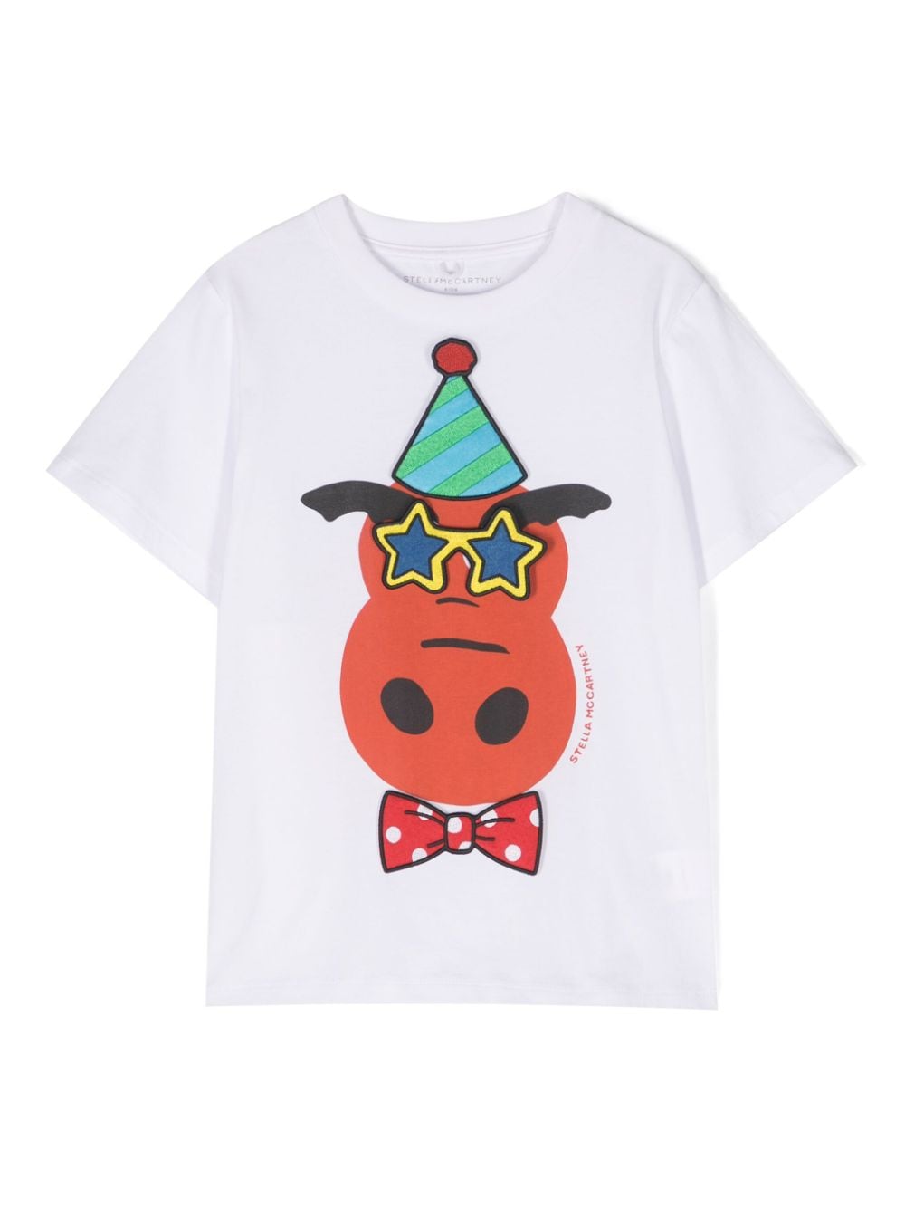 Stella McCartney Kids Year Of The Dragon cotton T-shirt - White von Stella McCartney Kids