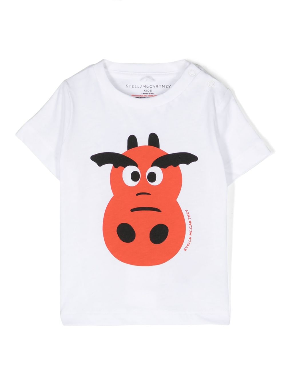 Stella McCartney Kids Year Of The Dragon cotton T-shirt - White von Stella McCartney Kids