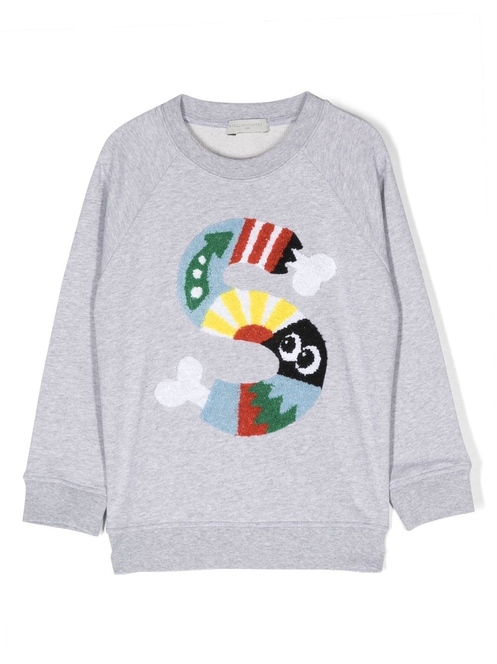 Stella McCartney Kids abstract-print sweatshirt - Grey von Stella McCartney Kids