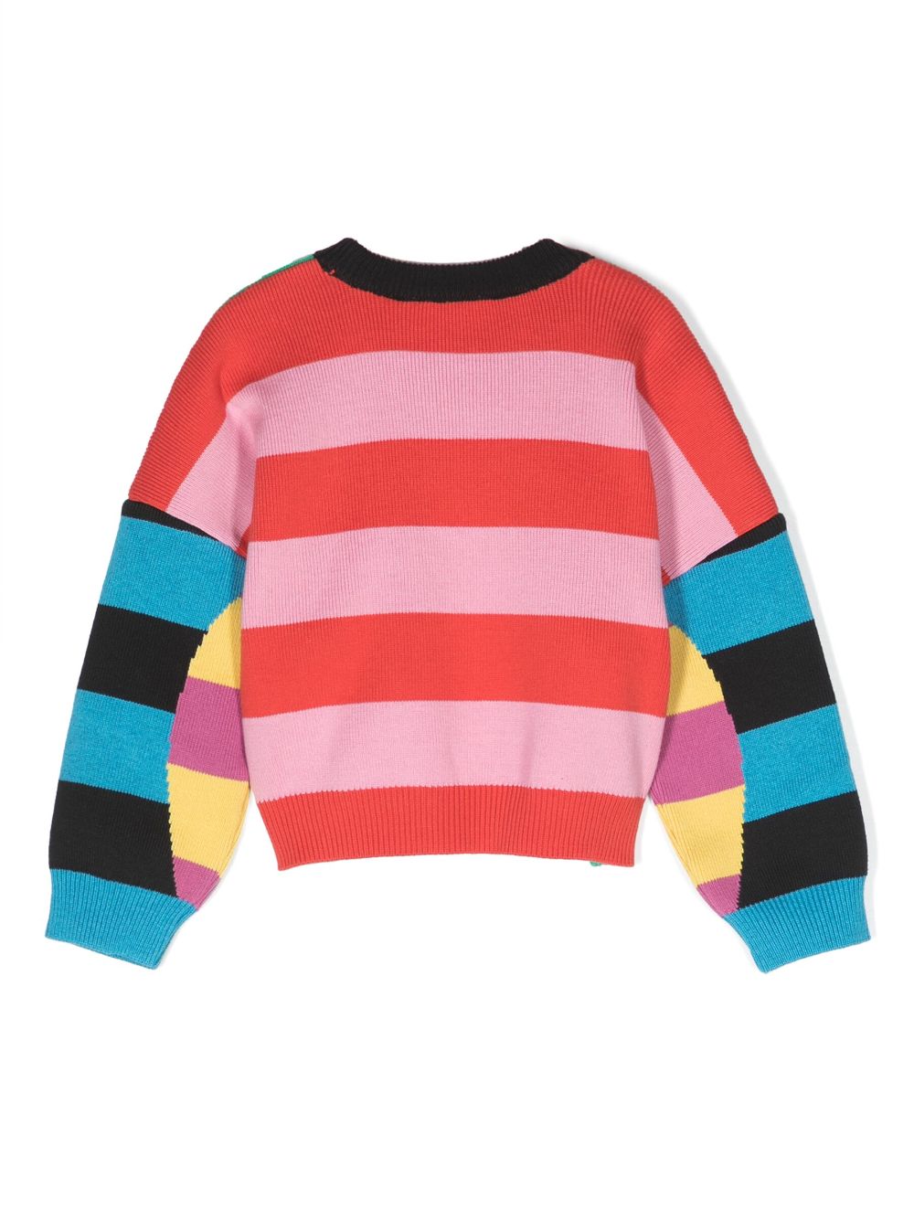 Stella McCartney Kids colour-block cotton-blend sweatshirt - Pink von Stella McCartney Kids