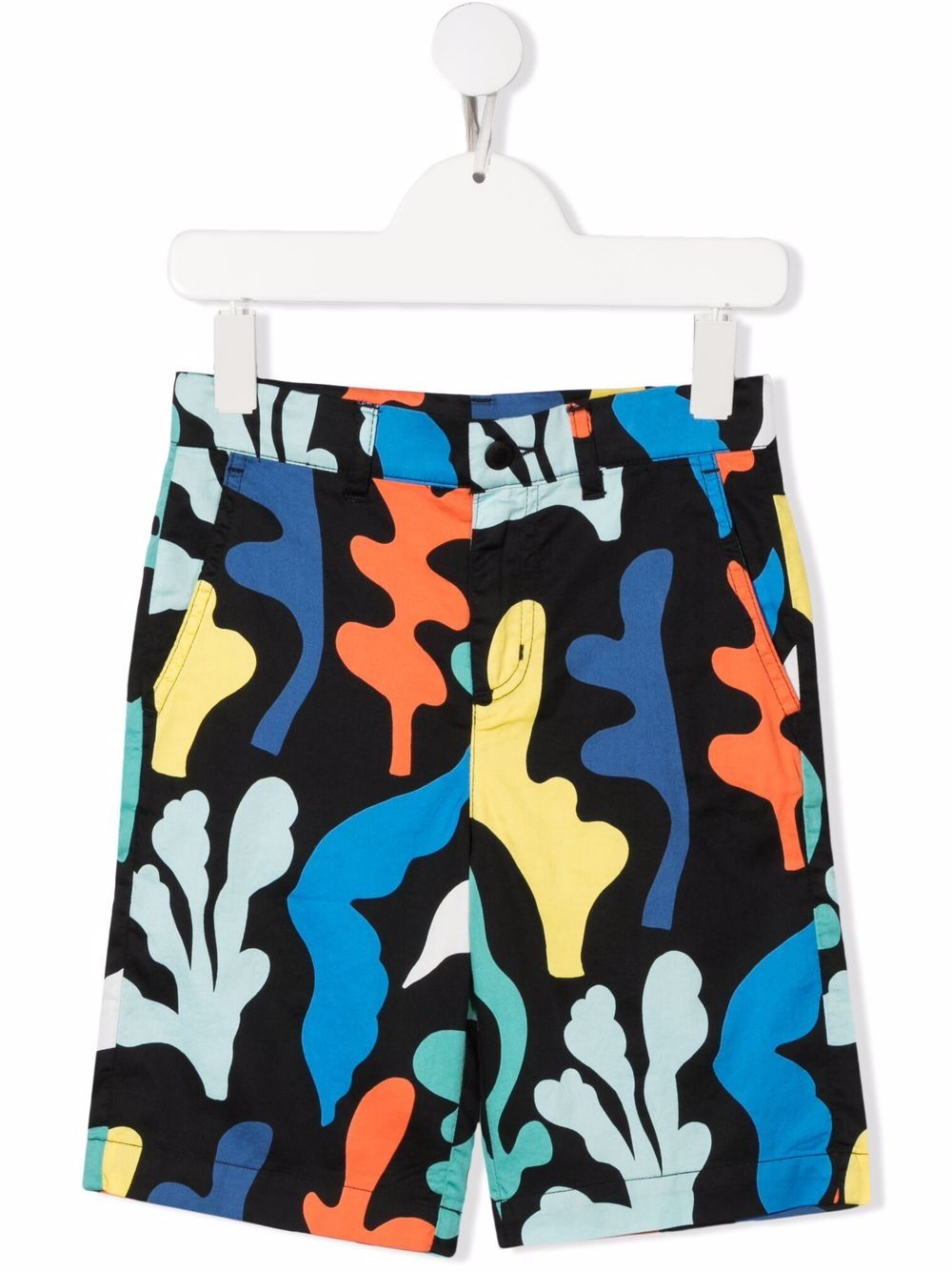 Stella McCartney Kids colour-block shorts - Black von Stella McCartney Kids