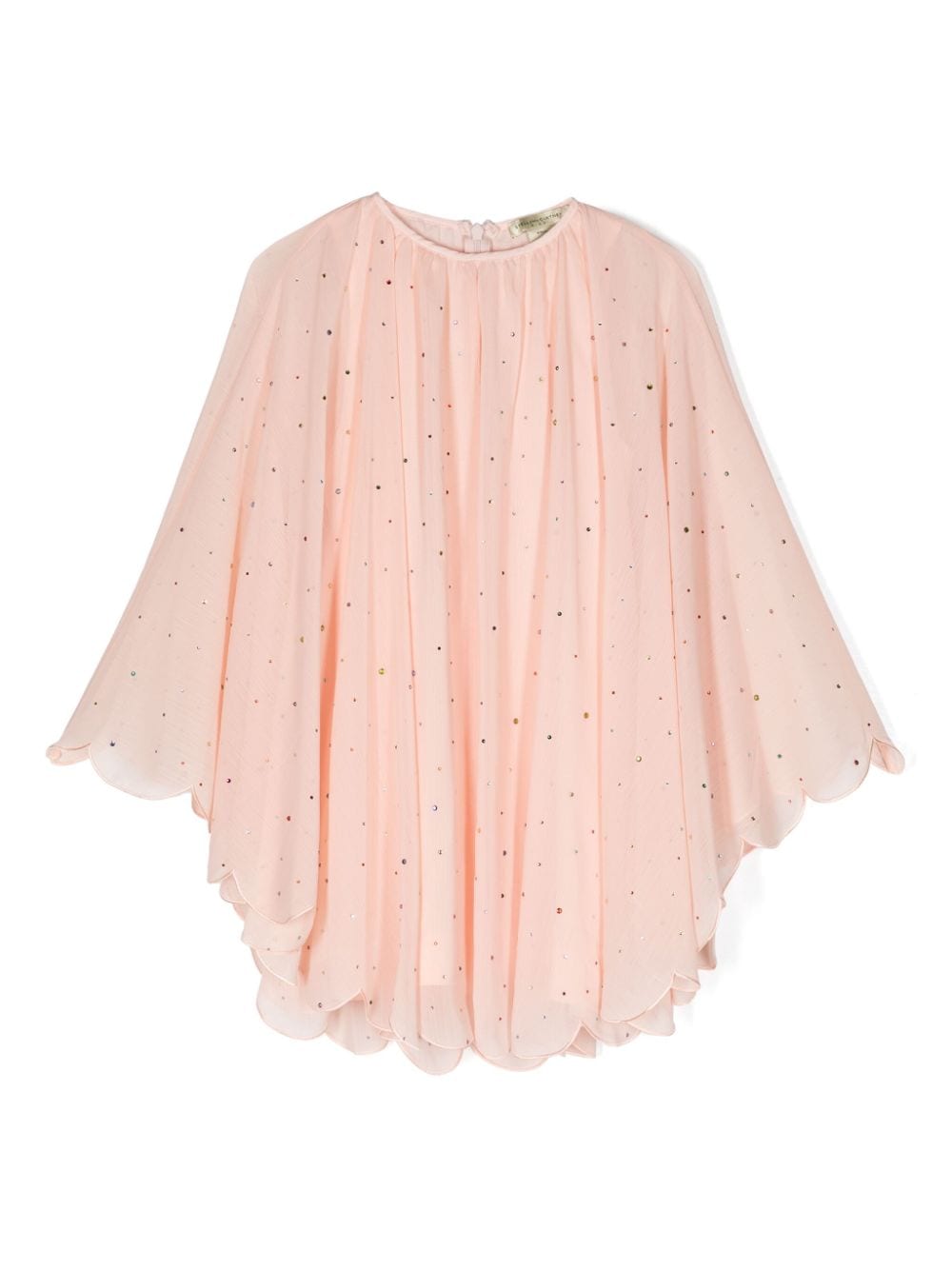 Stella McCartney Kids crystal-embellished shift minidress - Pink von Stella McCartney Kids