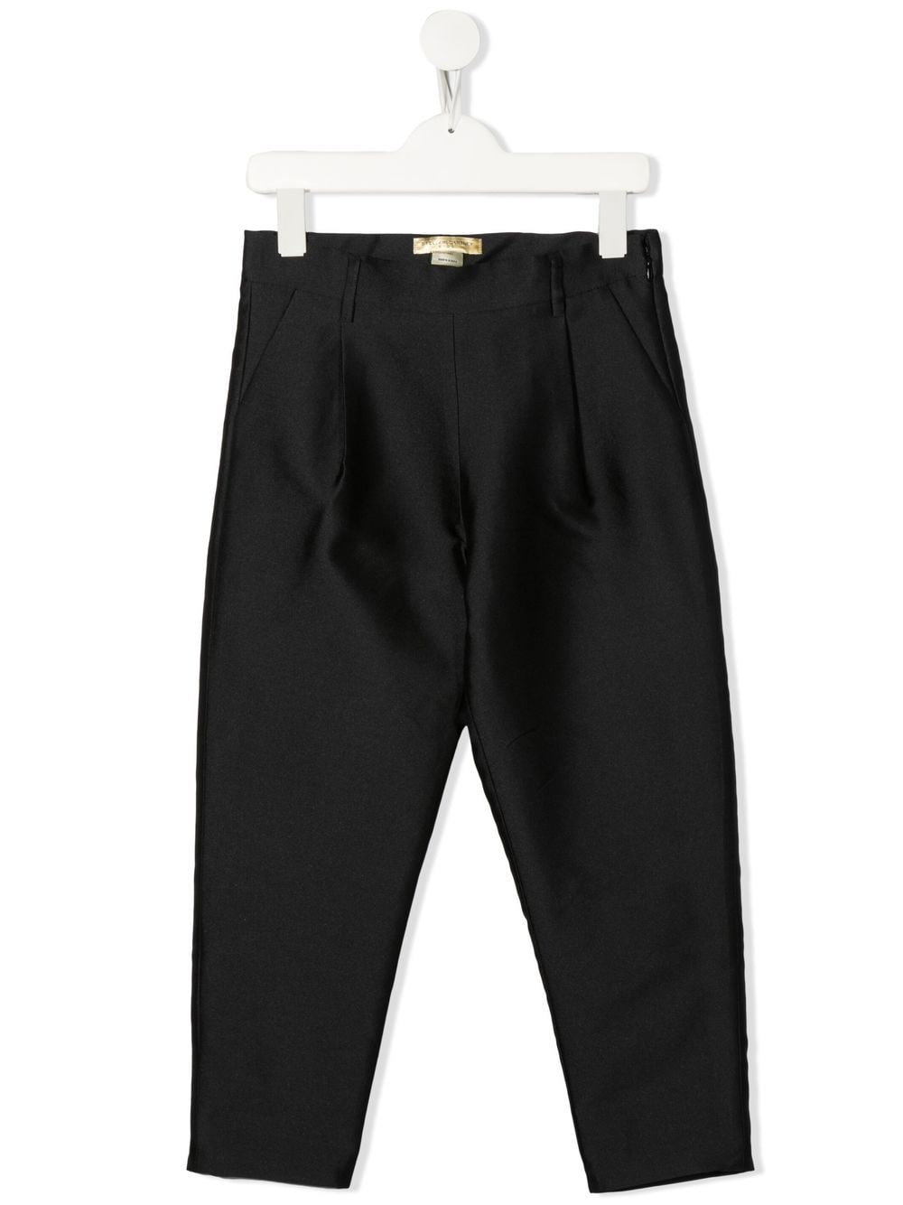 Stella McCartney Kids darted tapered-leg trousers - Black von Stella McCartney Kids