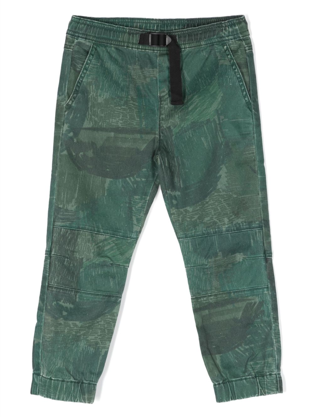 Stella McCartney Kids elasticated-waist denim jeans - Green von Stella McCartney Kids