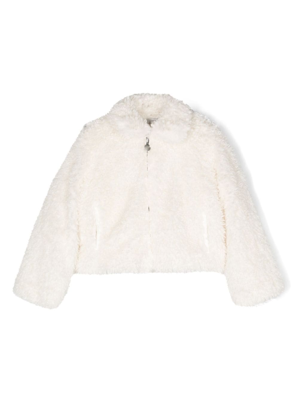 Stella McCartney Kids faux-fur jacket - Neutrals von Stella McCartney Kids