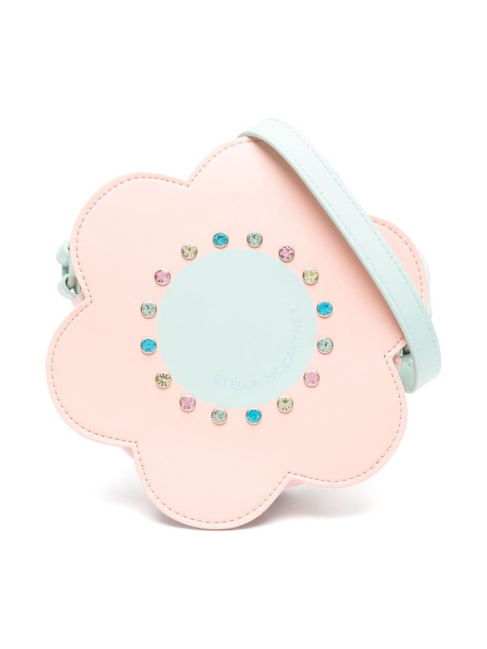 Stella McCartney Kids flower-shaped crossbody bag - Pink von Stella McCartney Kids