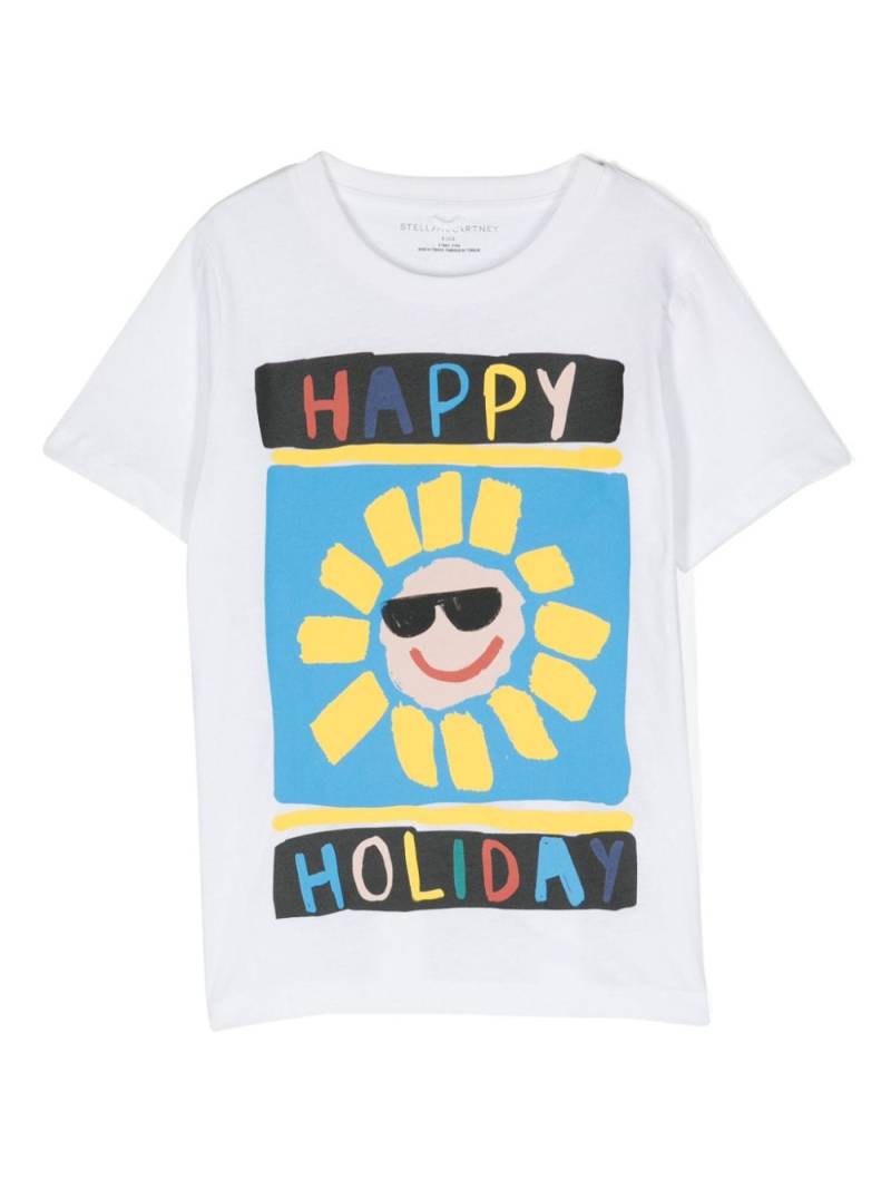 Stella McCartney Kids graphic-print T-shirt - White von Stella McCartney Kids