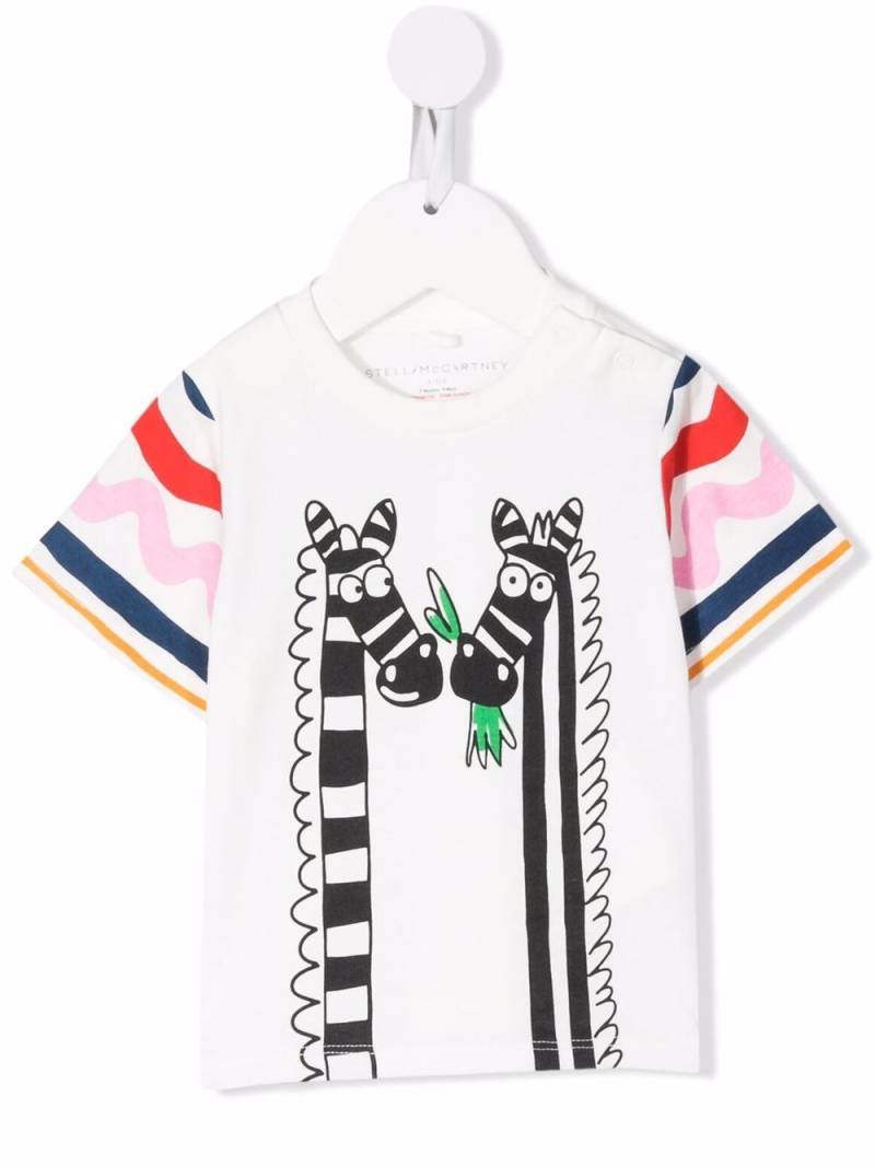 Stella McCartney Kids graphic-print T-shirt - White von Stella McCartney Kids