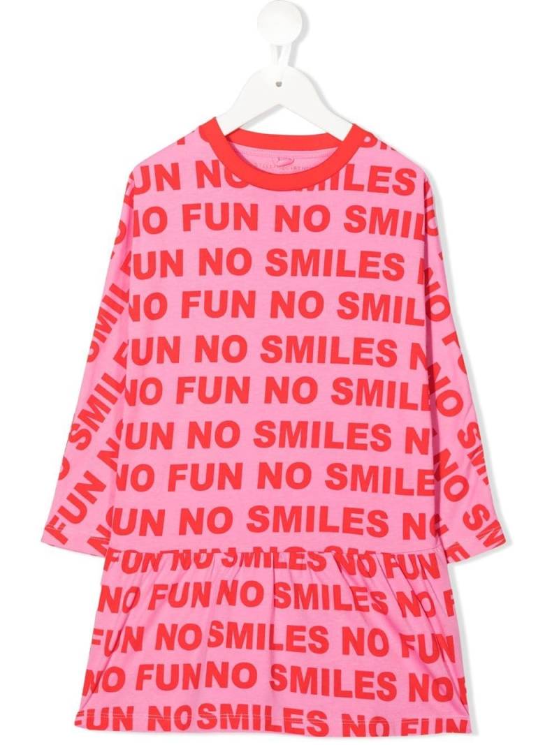 Stella McCartney Kids graphic-print T-shirt dress - Pink von Stella McCartney Kids