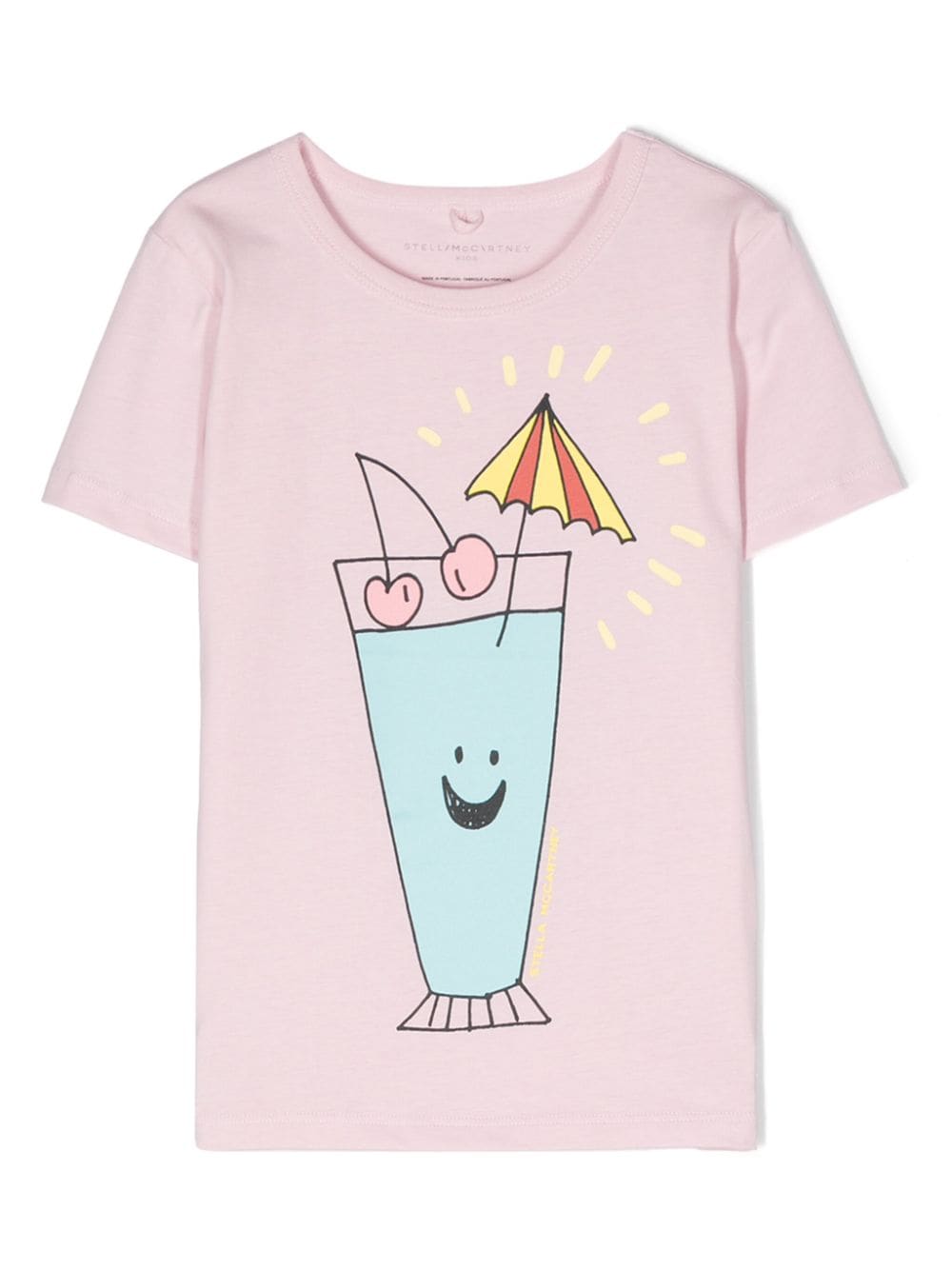 Stella McCartney Kids graphic-print cotton T-shirt - Pink von Stella McCartney Kids