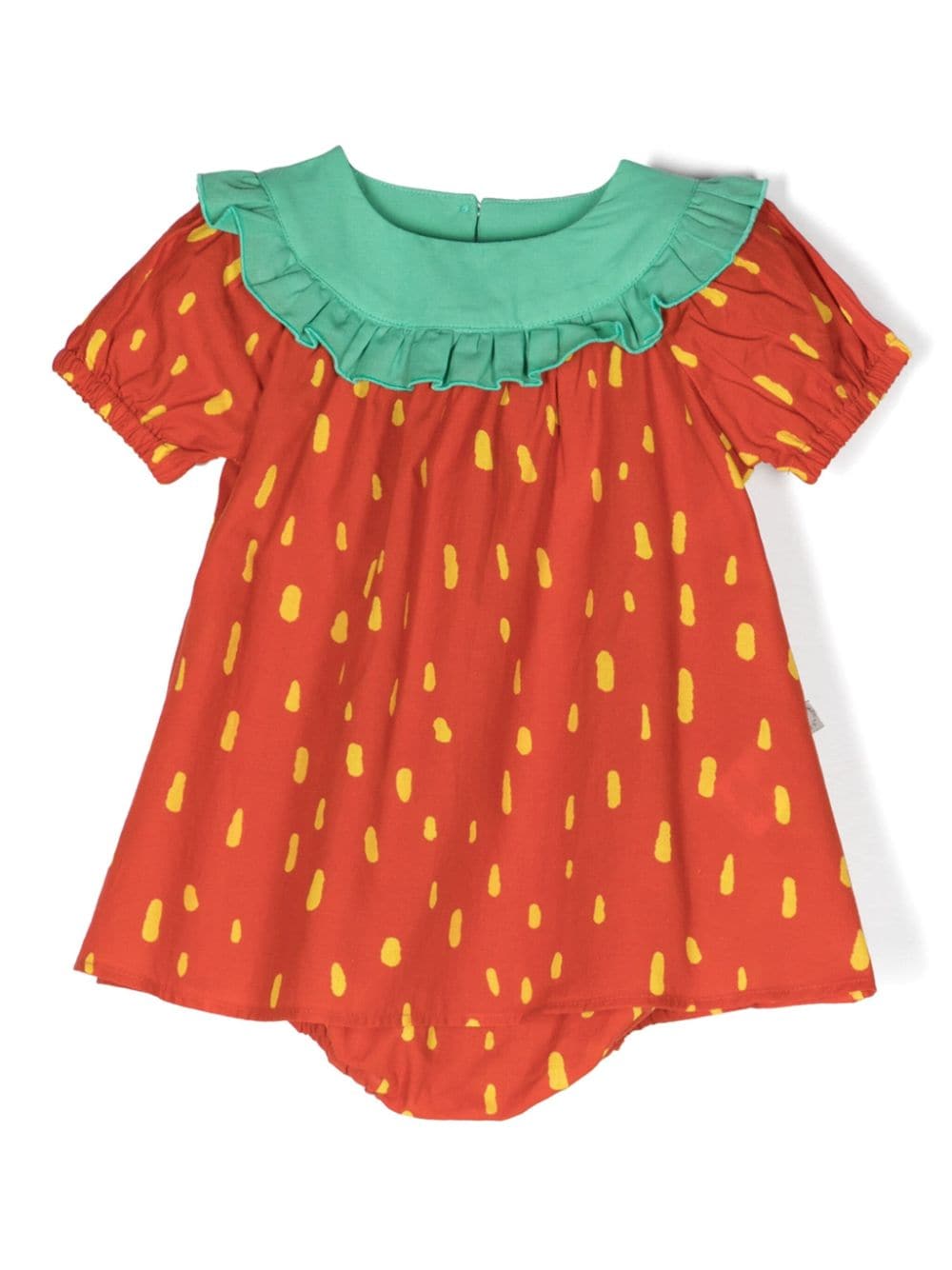 Stella McCartney Kids graphic-print cotton dress (set of two) - Red von Stella McCartney Kids