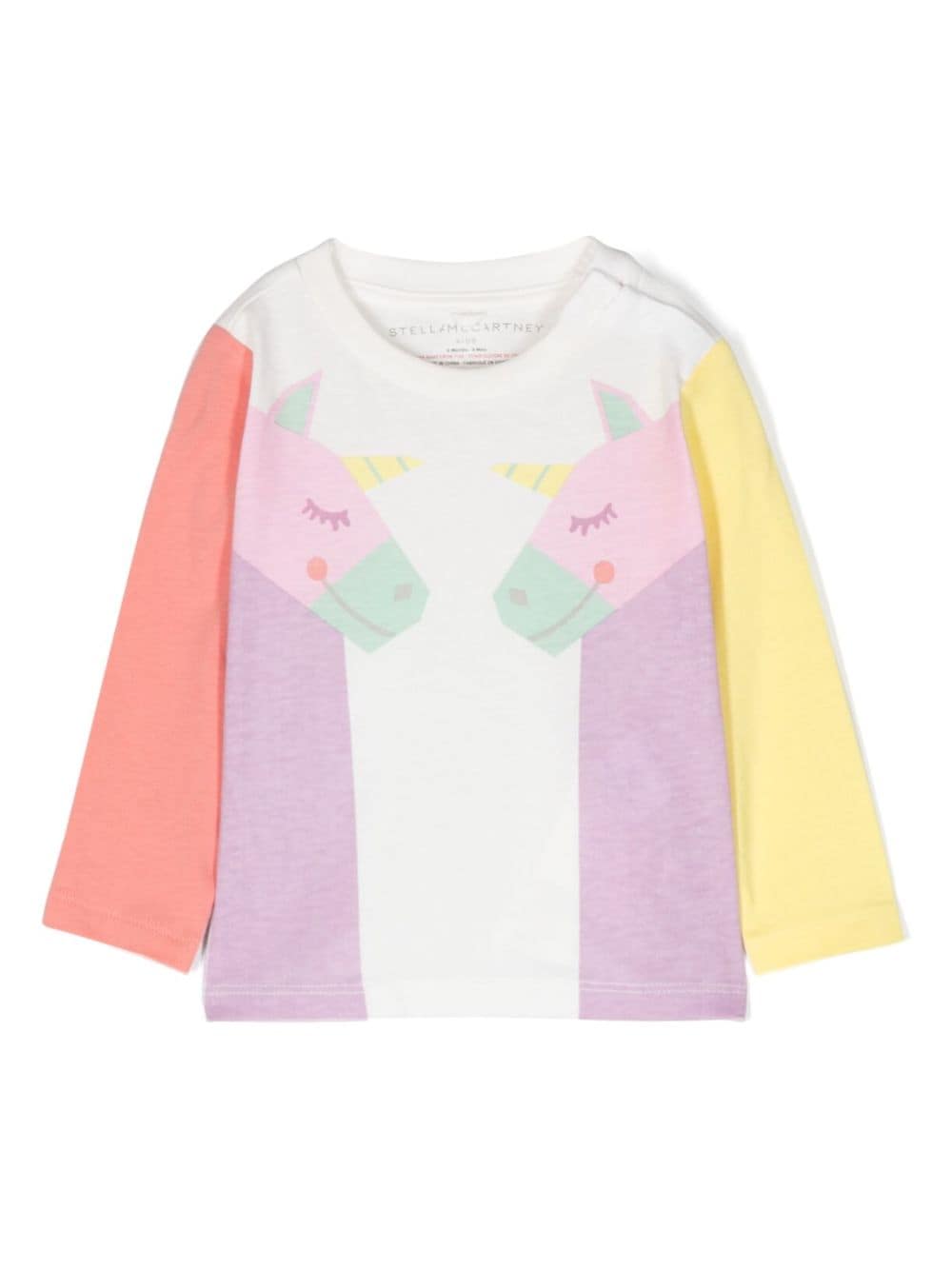 Stella McCartney Kids graphic-print cotton sweatshirt - White von Stella McCartney Kids