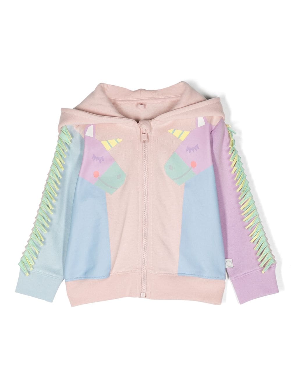 Stella McCartney Kids graphic-print hooded jacket - Pink von Stella McCartney Kids