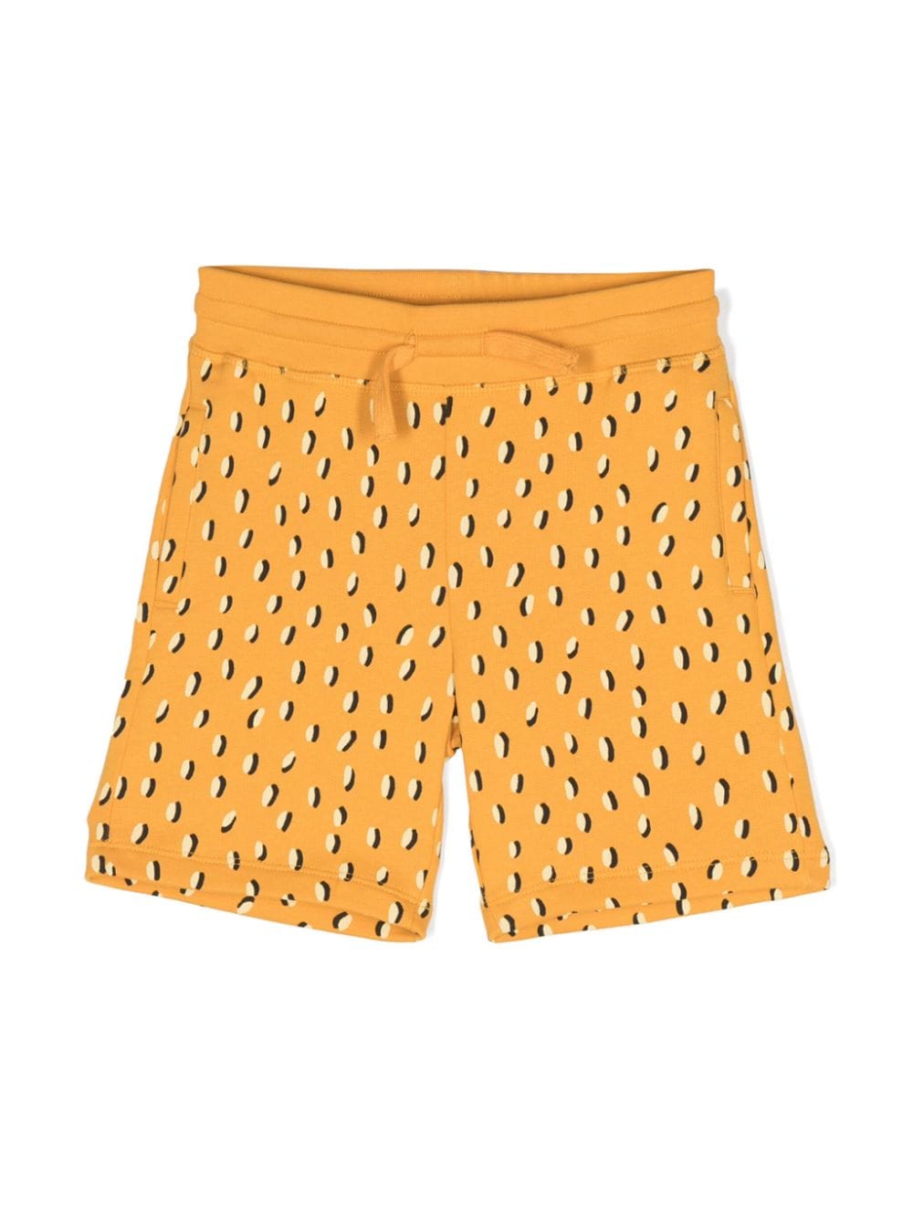 Stella McCartney Kids graphic-print jersey shorts - Orange von Stella McCartney Kids