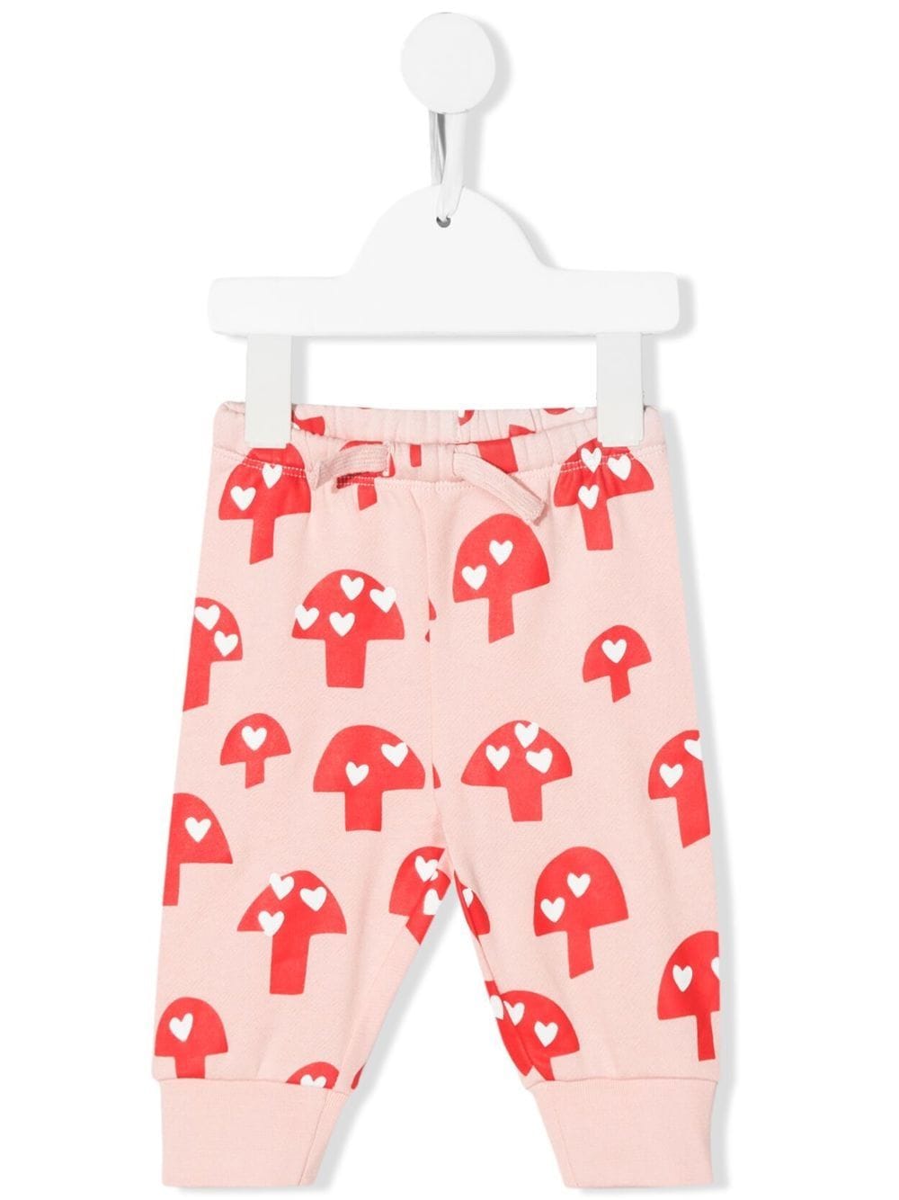 Stella McCartney Kids graphic-print organic-cotton pants - Pink von Stella McCartney Kids