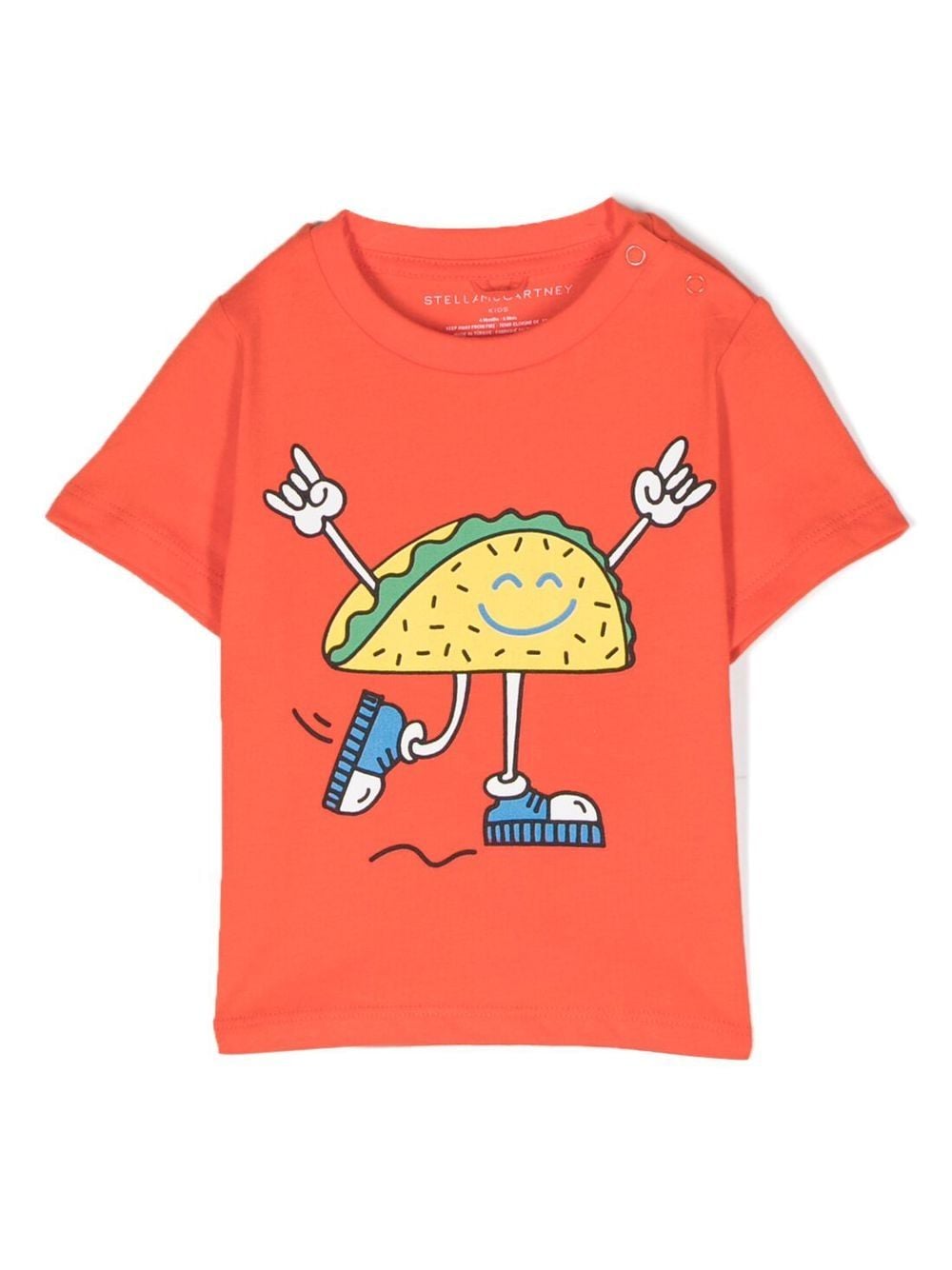 Stella McCartney Kids graphic-print short-sleeved T-shirt - Red von Stella McCartney Kids