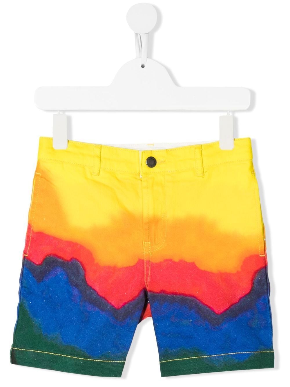 Stella McCartney Kids graphic print shorts - Yellow von Stella McCartney Kids