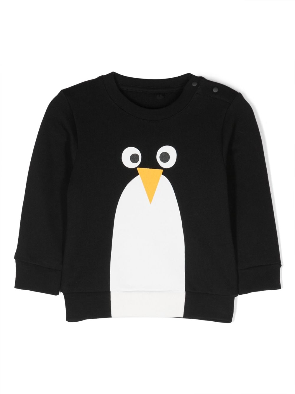 Stella McCartney Kids graphic-print long-sleeve sweatshirt - Black von Stella McCartney Kids