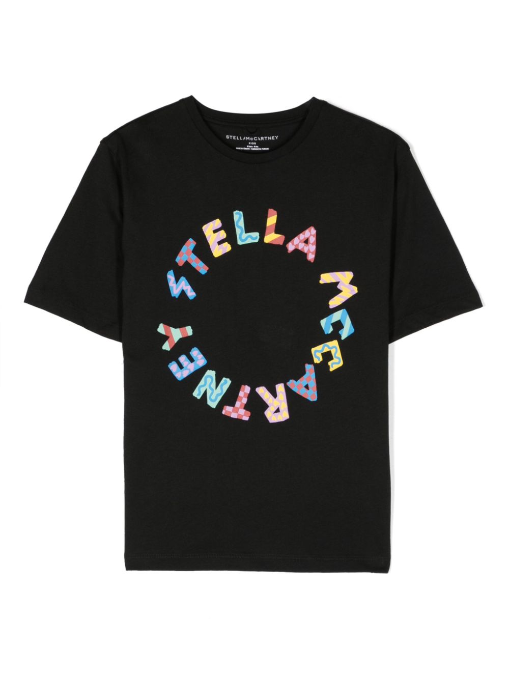 Stella McCartney Kids logo-print cotton T-shirt - Black von Stella McCartney Kids