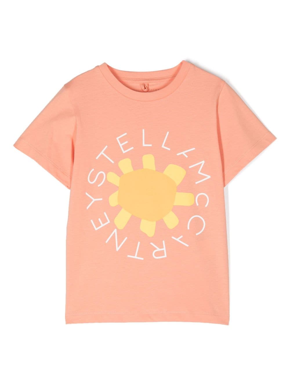 Stella McCartney Kids logo-print cotton T-shirt - Pink von Stella McCartney Kids