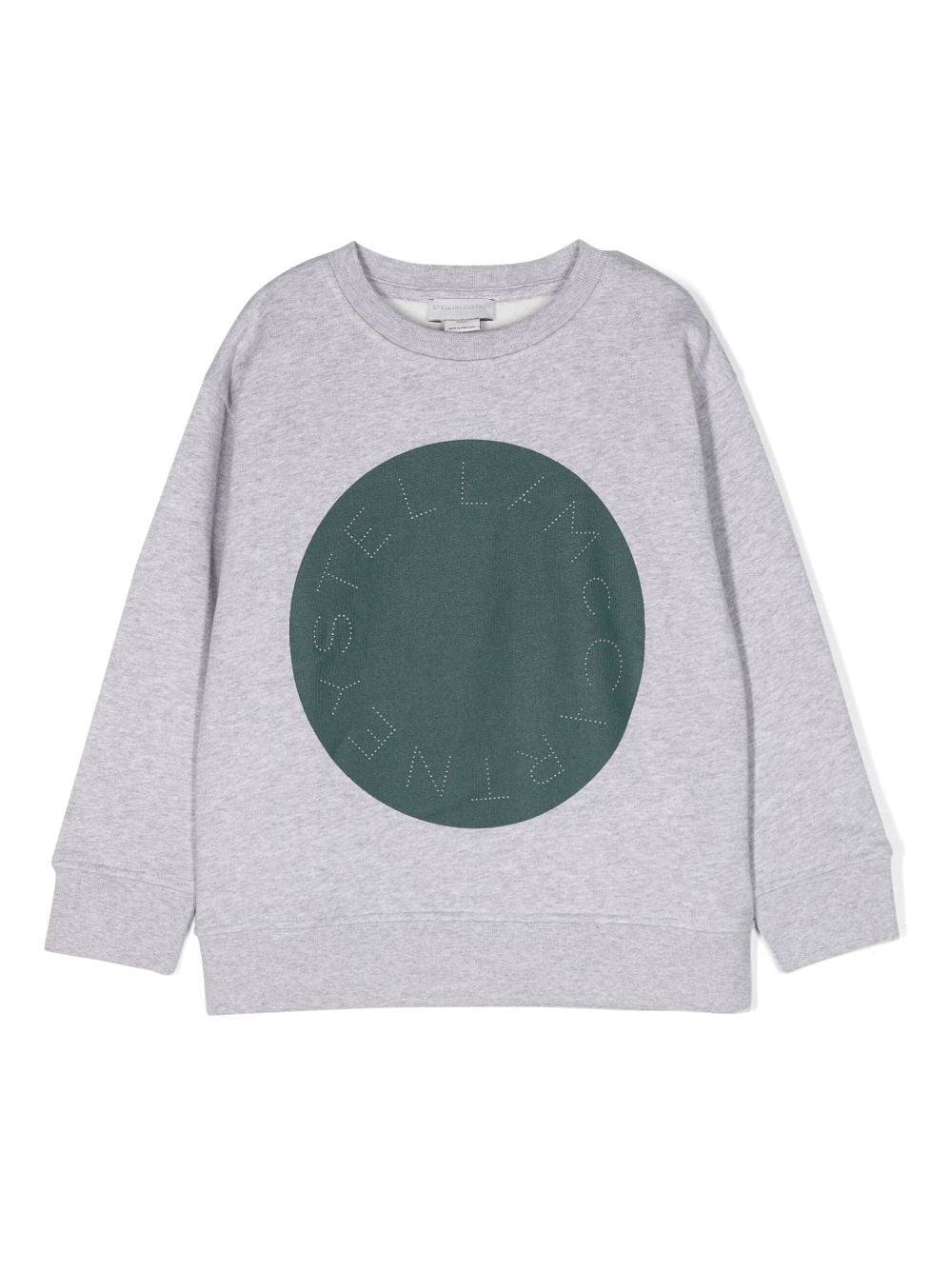 Stella McCartney Kids logo-print cotton sweatshirt - Grey von Stella McCartney Kids