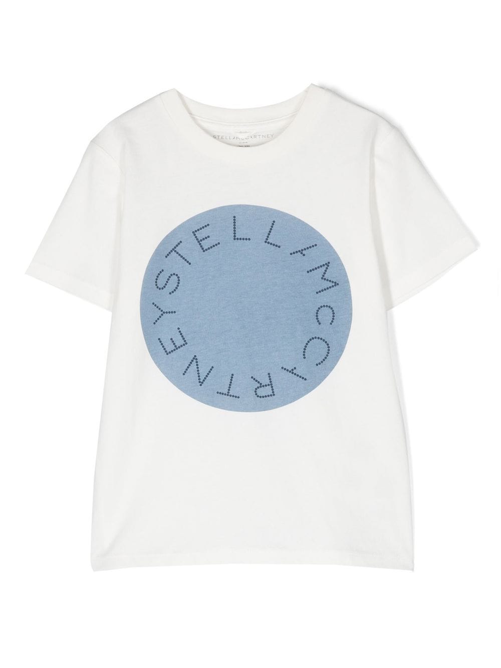 Stella McCartney Kids logo-print short-sleeve T-shirt - White von Stella McCartney Kids