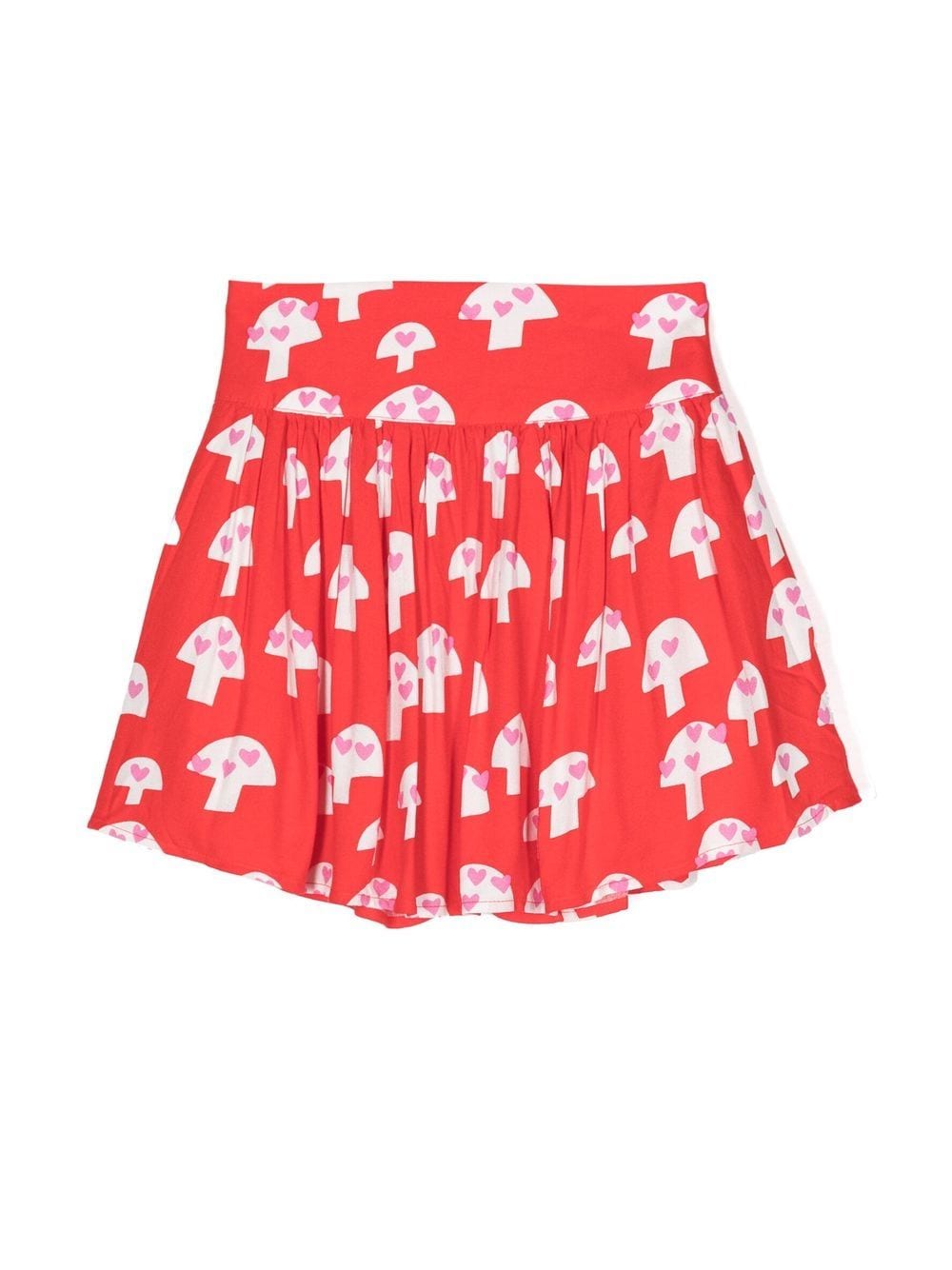 Stella McCartney Kids mix-print skirt - Red von Stella McCartney Kids