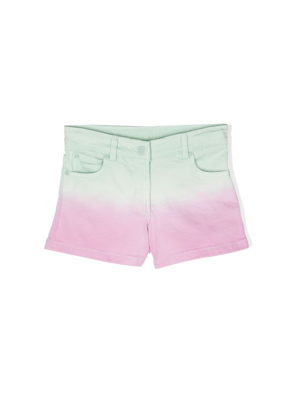 Stella McCartney Kids ombré-effect denim shorts - Pink von Stella McCartney Kids