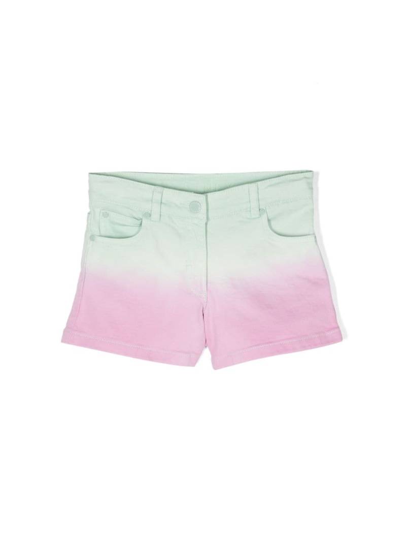 Stella McCartney Kids ombré-effect denim shorts - Pink von Stella McCartney Kids