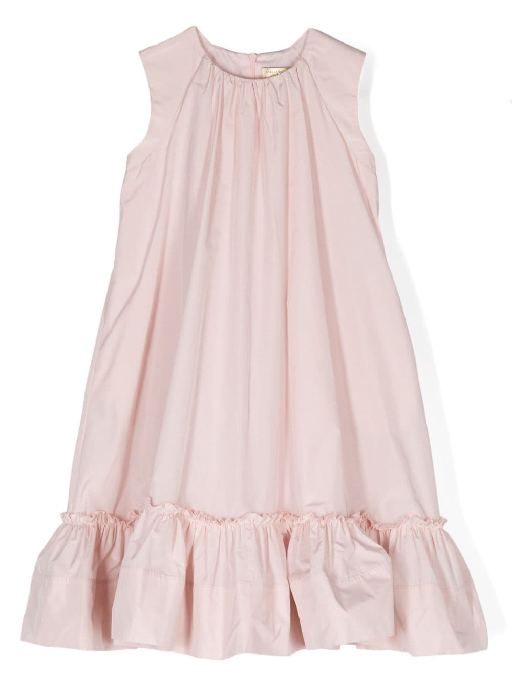 Stella McCartney Kids ruffled A-line dress - Pink von Stella McCartney Kids