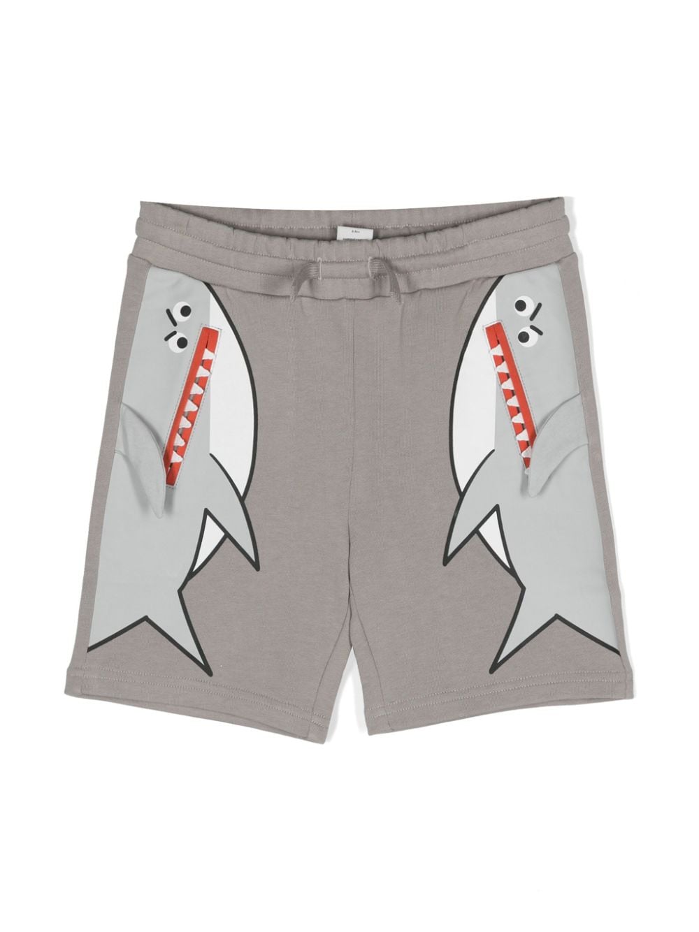 Stella McCartney Kids shark-print shorts - Grey von Stella McCartney Kids