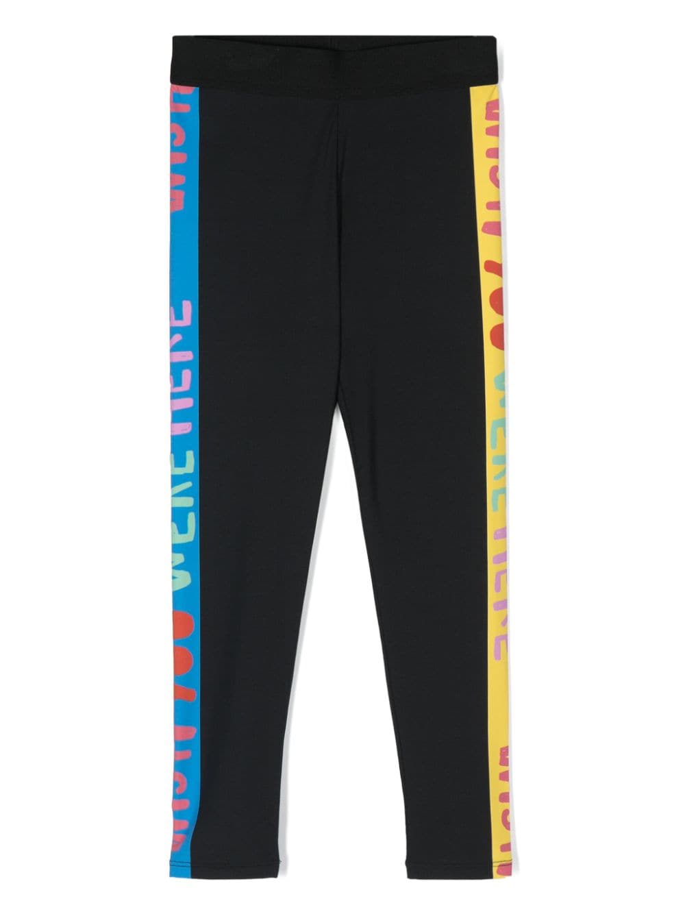 Stella McCartney Kids slogan-print leggings - Black von Stella McCartney Kids