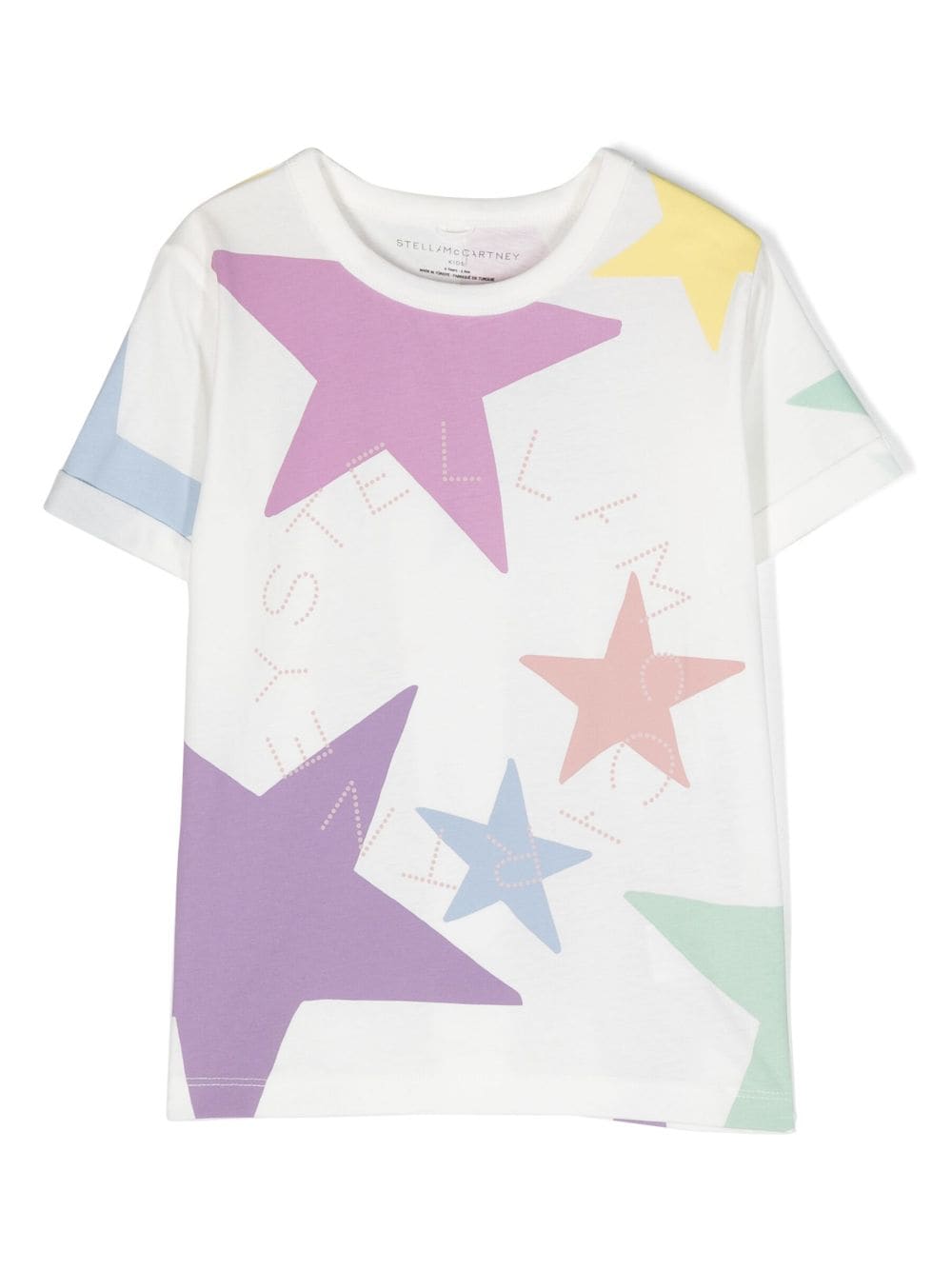 Stella McCartney Kids star-print cotton T-Shirt - White von Stella McCartney Kids