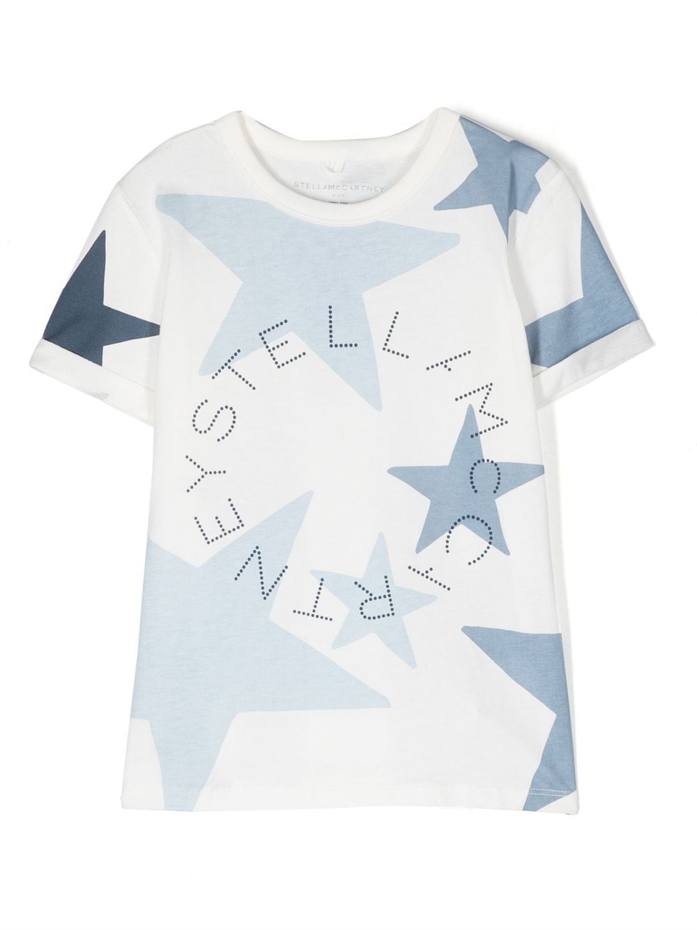 Stella McCartney Kids star-print short-sleeve T-shirt - White von Stella McCartney Kids