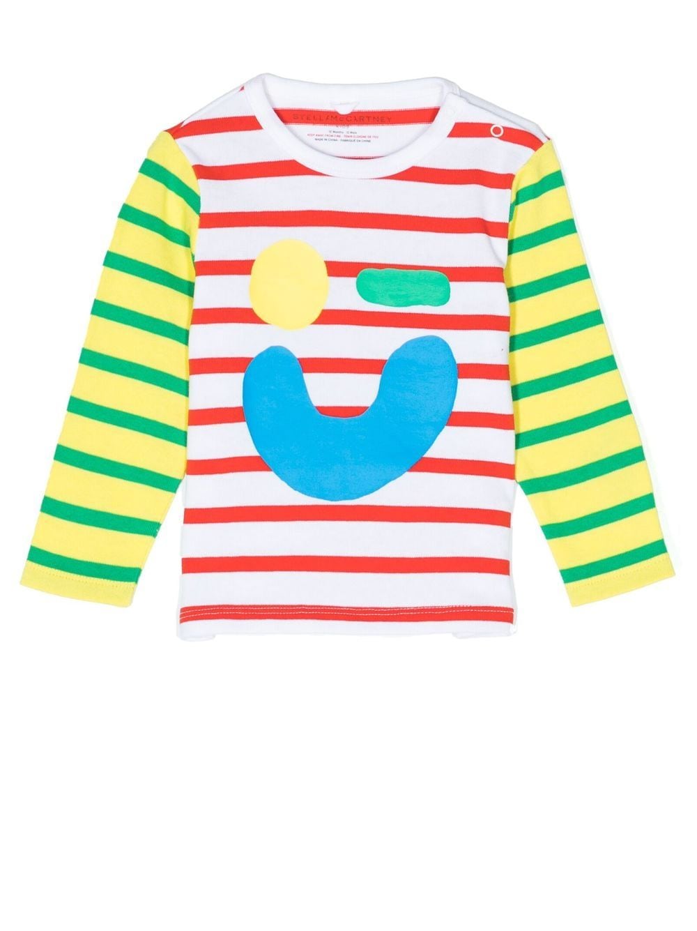 Stella McCartney Kids striped long-sleeved top - Multicolour von Stella McCartney Kids