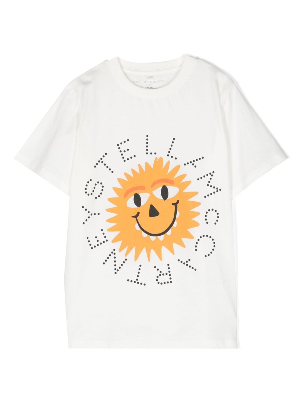 Stella McCartney Kids sun-print cotton T-shirt - White von Stella McCartney Kids