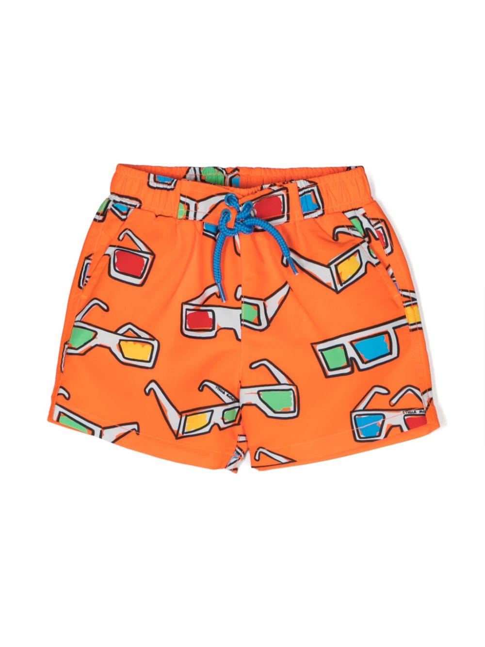 Stella McCartney Kids sunglasses-print swim shorts - Orange von Stella McCartney Kids