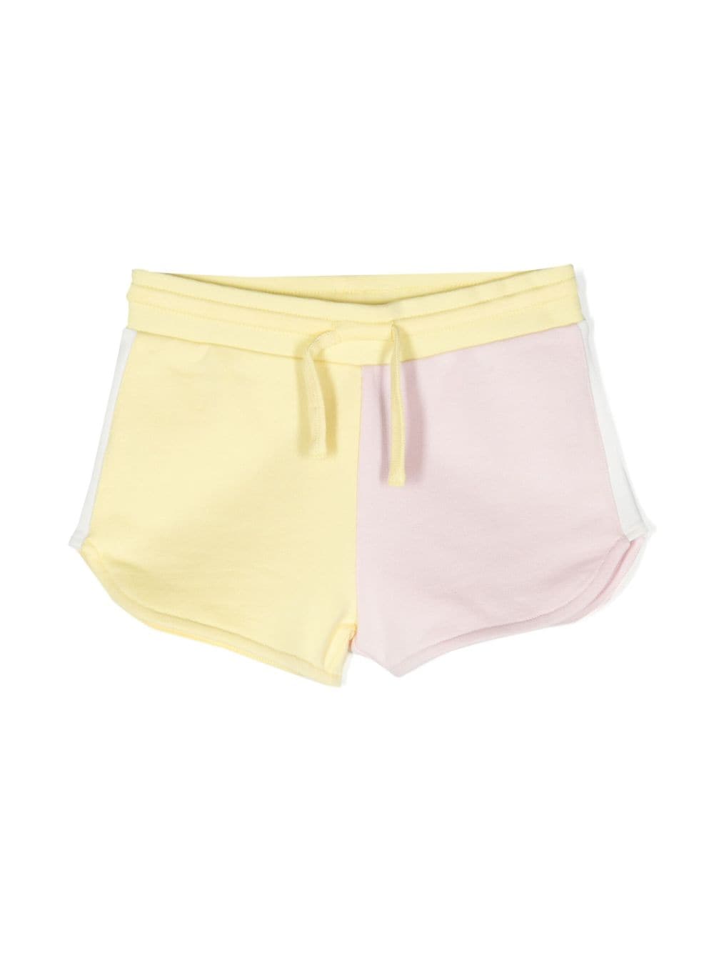 Stella McCartney Kids two-tone cotton shorts - Pink von Stella McCartney Kids