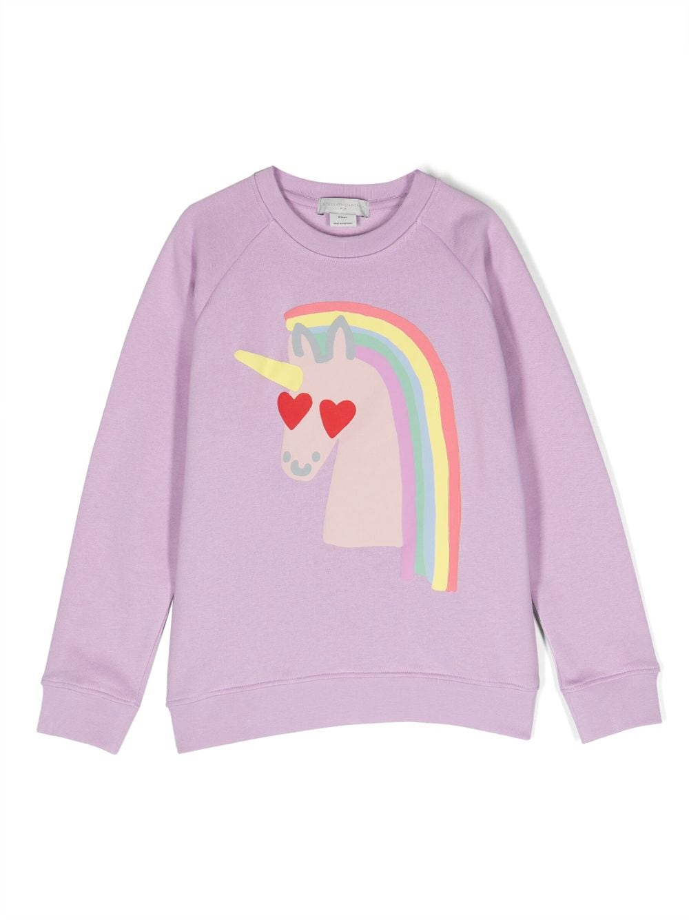 Stella McCartney Kids unicorn-print cotton sweatshirt - Purple von Stella McCartney Kids