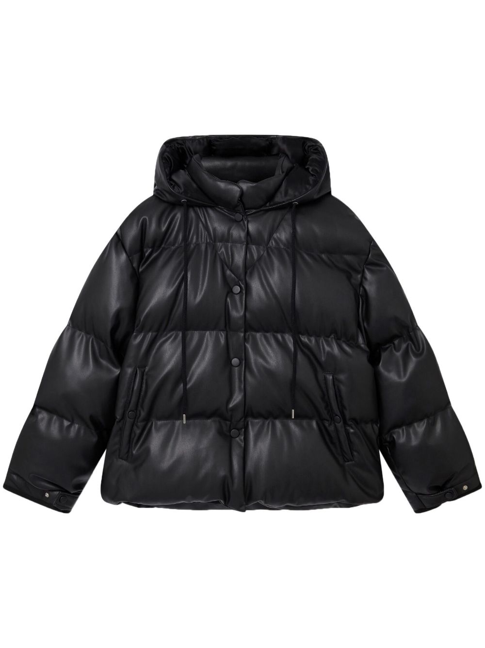 Stella McCartney Alter Mat hooded puffer jacket - Black von Stella McCartney