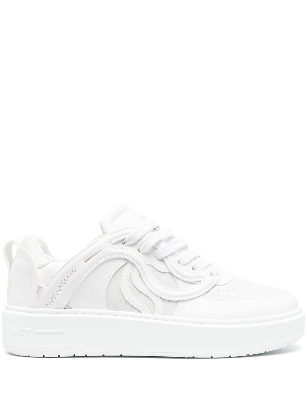 Stella McCartney Cupsole low-top sneakers - White von Stella McCartney