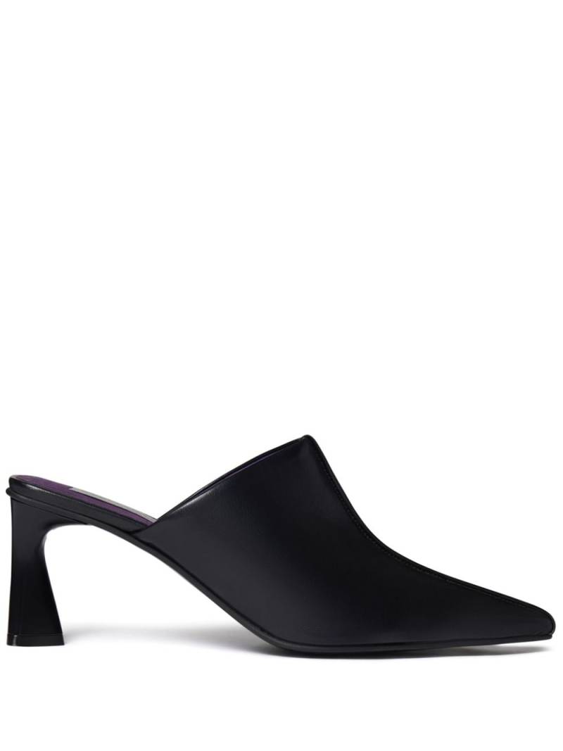 Stella McCartney Elsa 70mm pointed-toe mules - Black von Stella McCartney