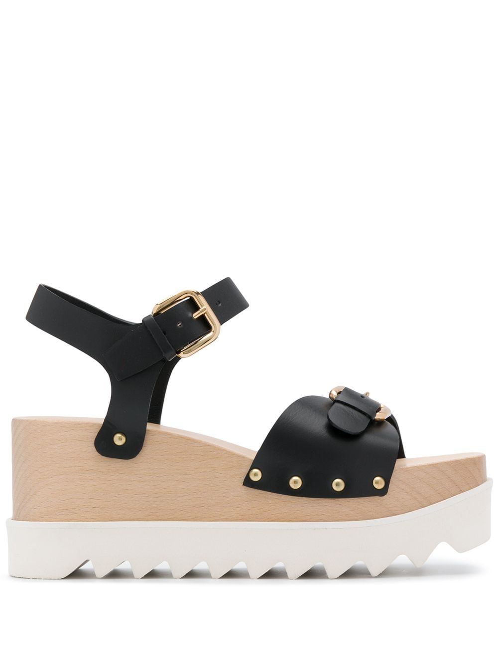 Stella McCartney Elyse platform sandals - Black von Stella McCartney